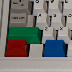RGB Unprinted Buckling Spring Button Set